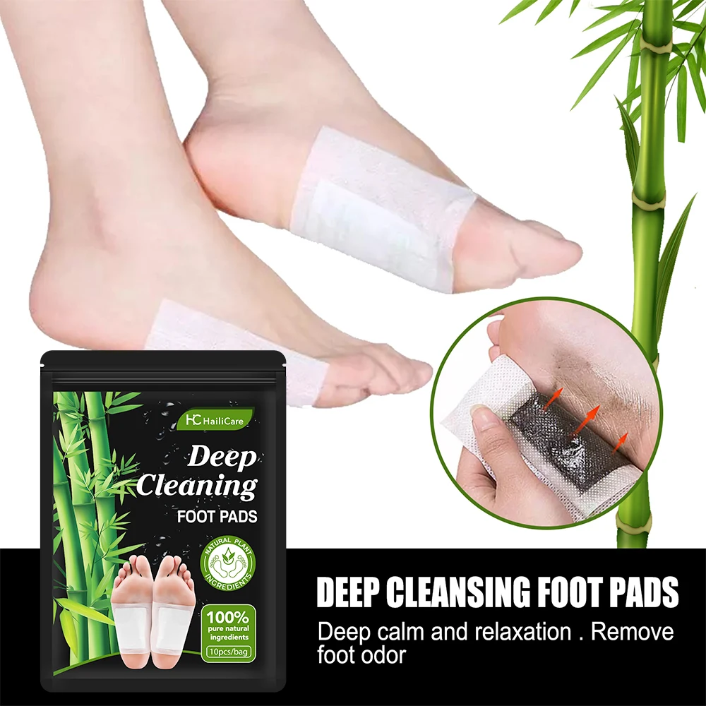Detox Foot Patch - 10 قطع/كيس لصقات القدم المزيلة للسموم