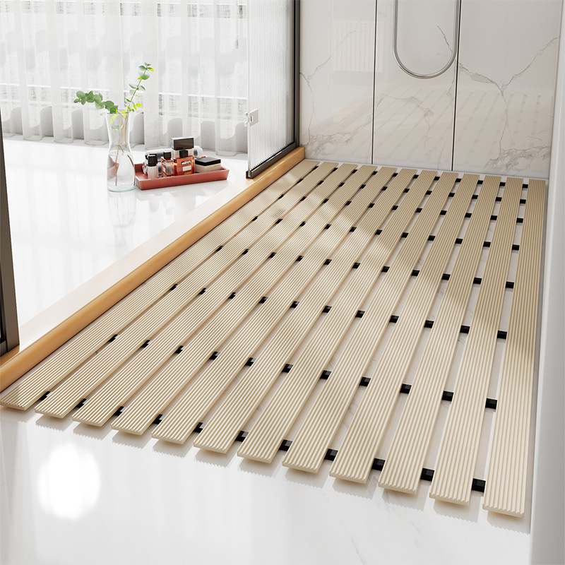 حصير دش من مادة البولي فينيل ك - مراجعة Bamboo Bath Mat وسعره